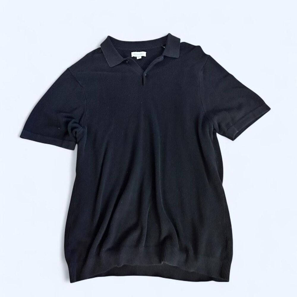 Free-assembly Men's Black Polo-shirts
